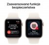 Apple Watch SE 3 GPS koperta 44 mm z aluminium w kolorze księżycowej poświaty, pasek sportowy w kolorze księżycowej poświaty - rozmiar M/L